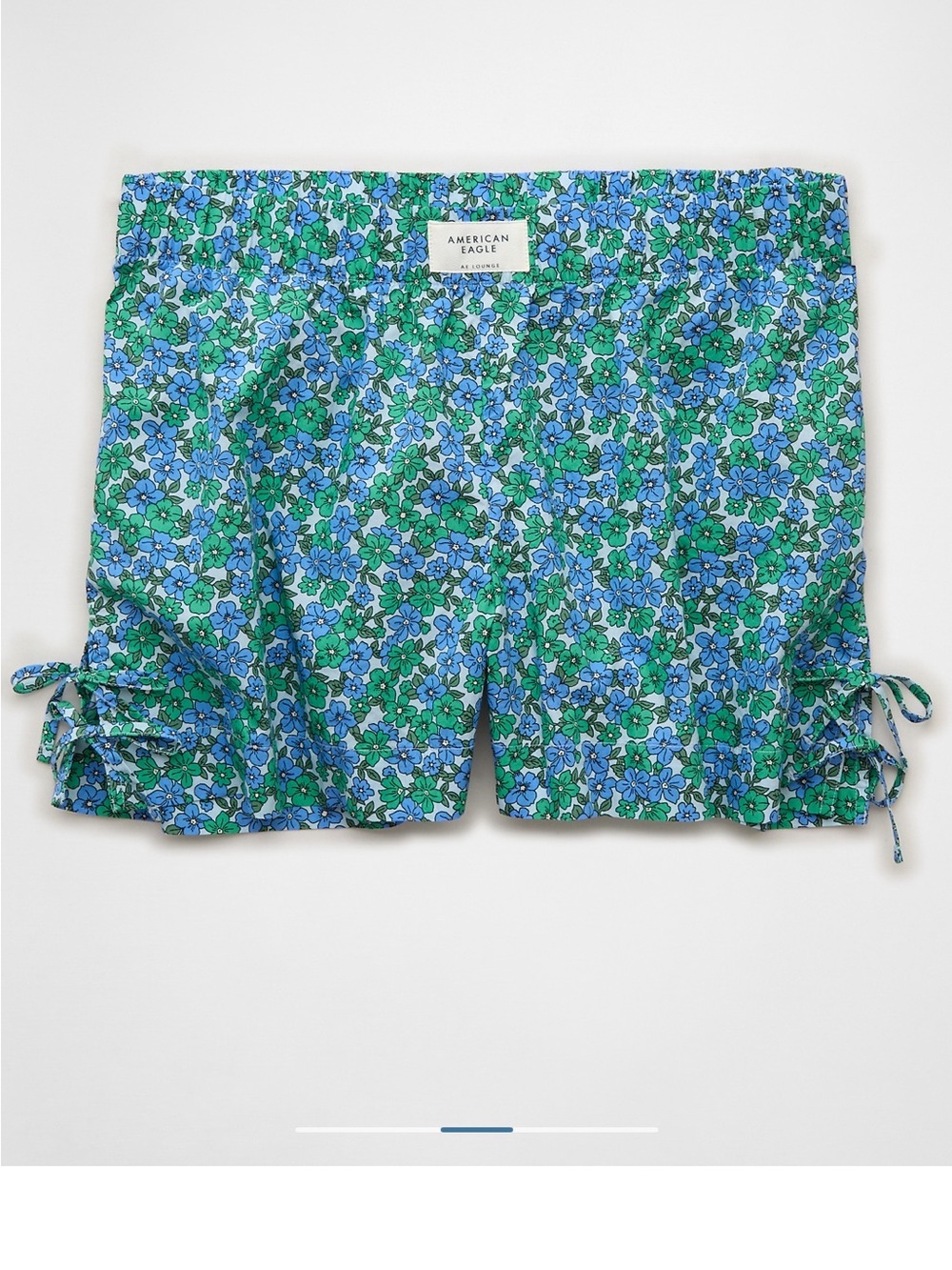 Brand New! American Eagle Outfitters Blue & Green Floral Lounge Shorts.